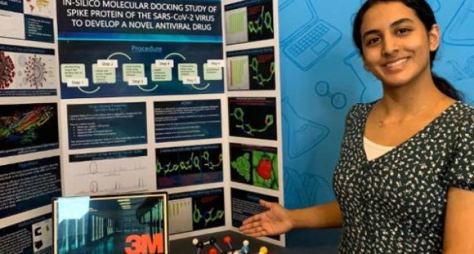 This 14-year-old Girl won a $25K Prize for a Discovery that Could Cure Covid-19
