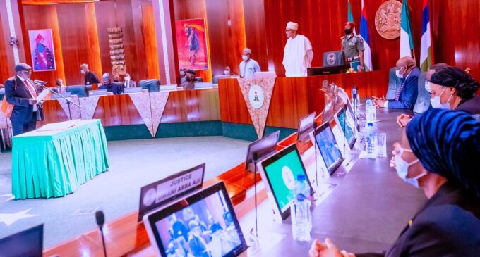 CJN Resigns – Acting CJN Sworn In