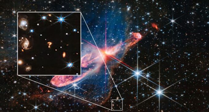 NASA telescope spots cosmic question mark in deep space