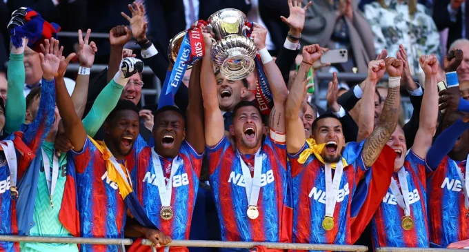 FA Cup final: Crystal Palace wins first major trophy after shocking Manchester City