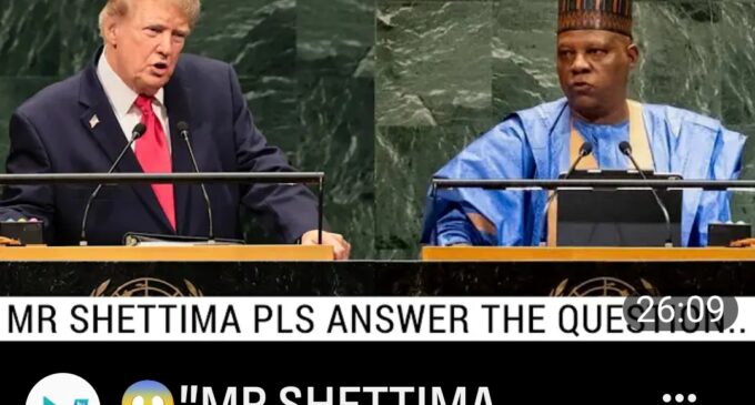 UNGA 81: Shettima Got the Stage but Chose to Dance Naked?   —   by Mohammed Bello Doka 